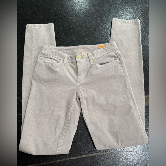 Tory Burch Gray Corduroy Pants – Size 25 - Picture 7 of 8